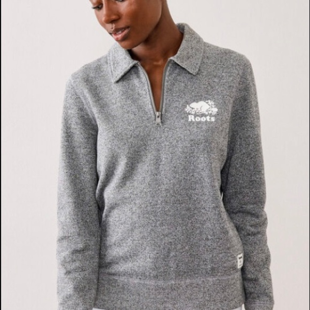 Roots original zip polo